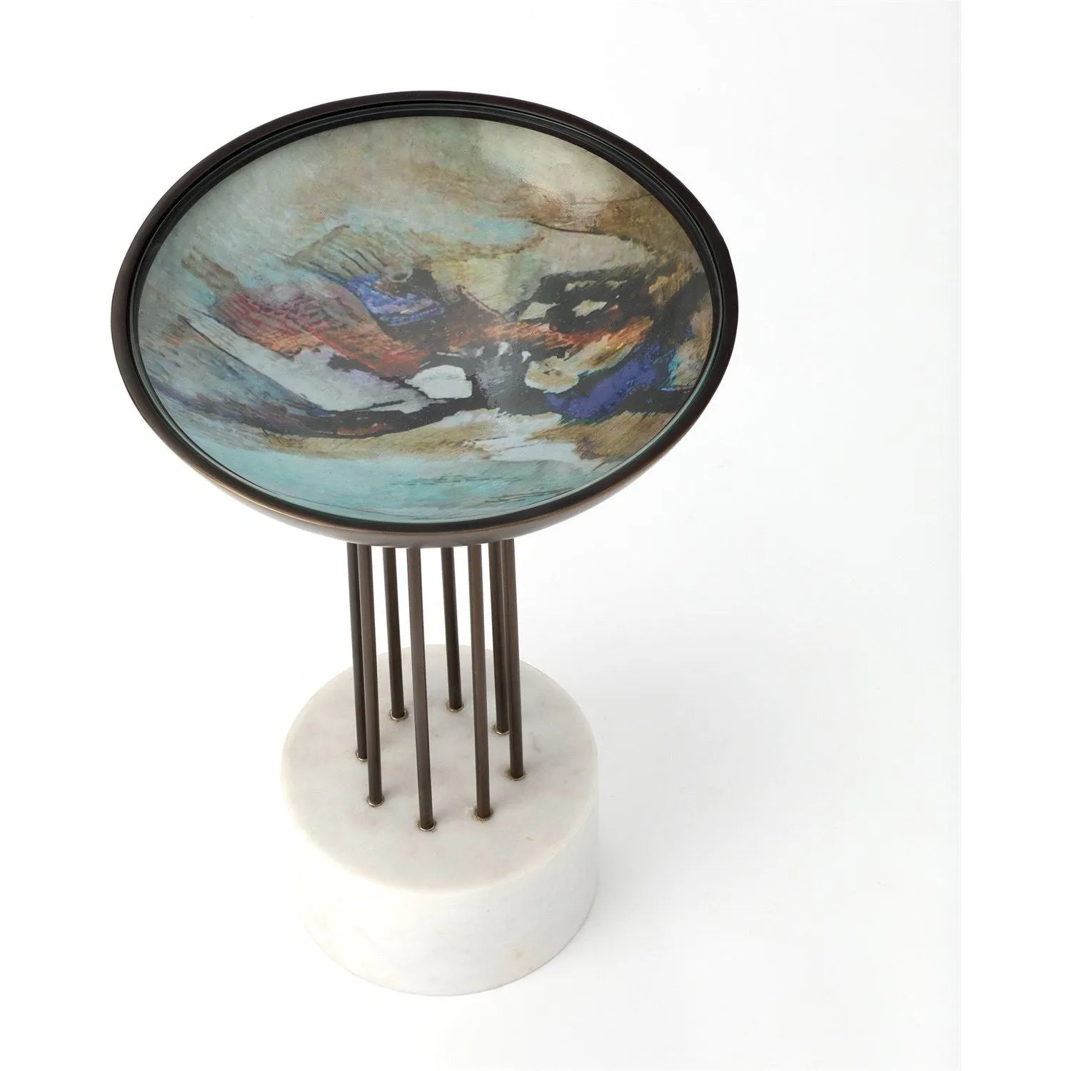 Abstract Art Occasional Table