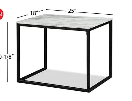 ADOLA 3-PK NESTING TABLE WHITE