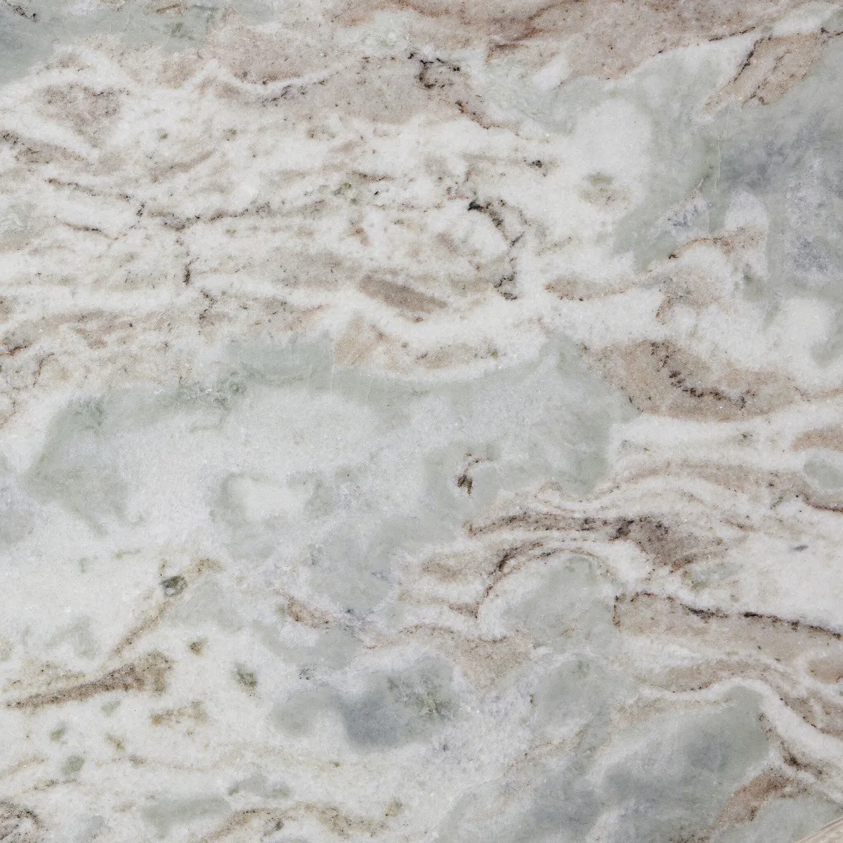 Alabaster Nesting Coffee Table - Creamy Taupe Marble Solid - Taupe
