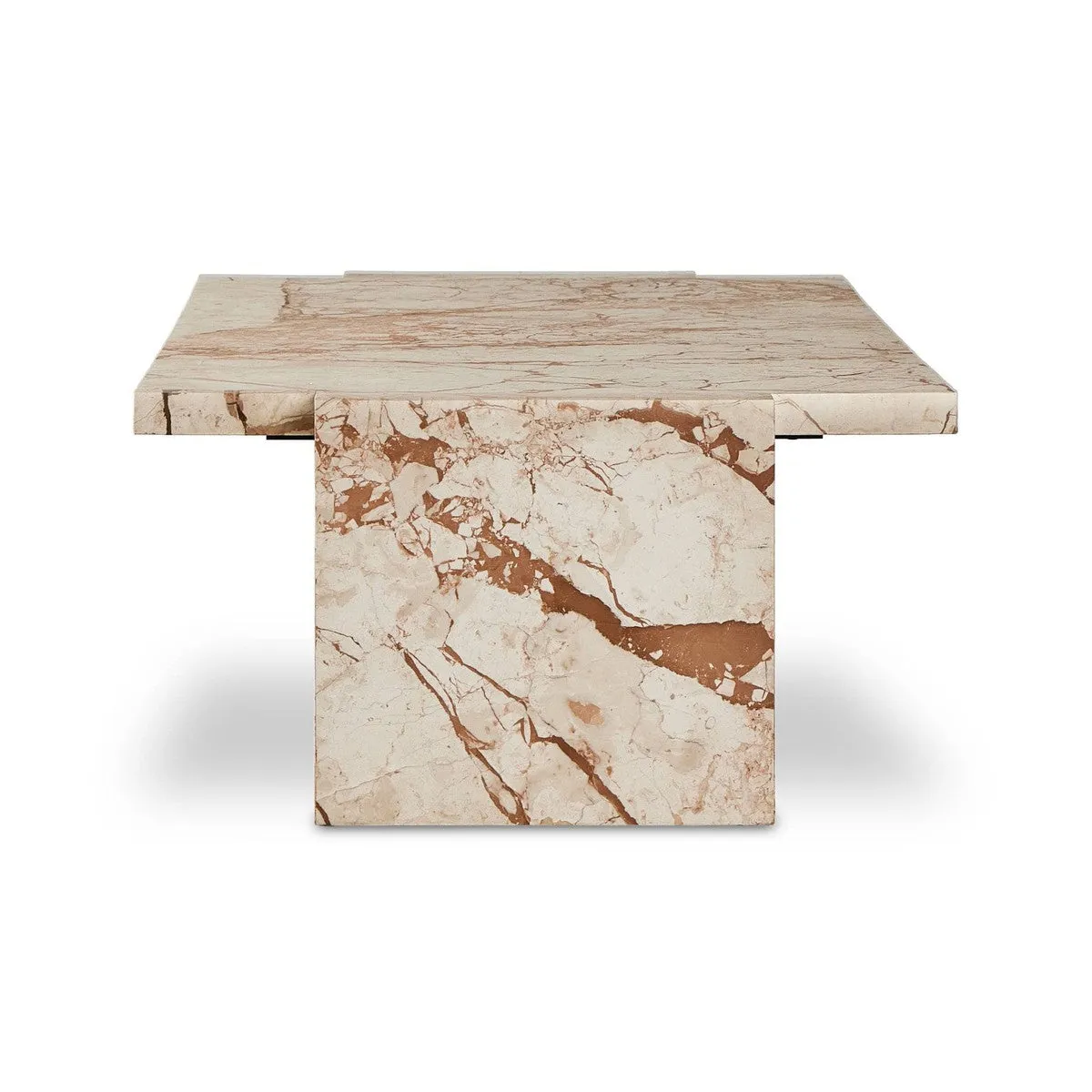 Alicia Coffee Table - Desert Taupe Marble
