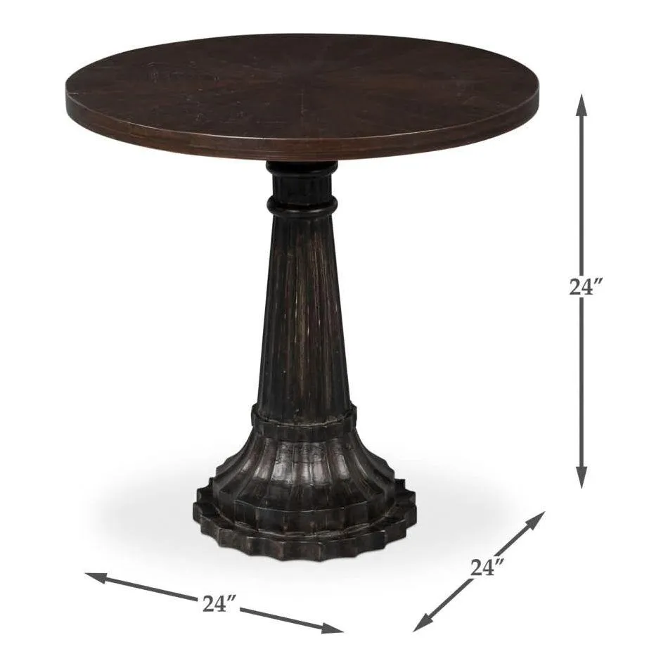 Alister Round End Table