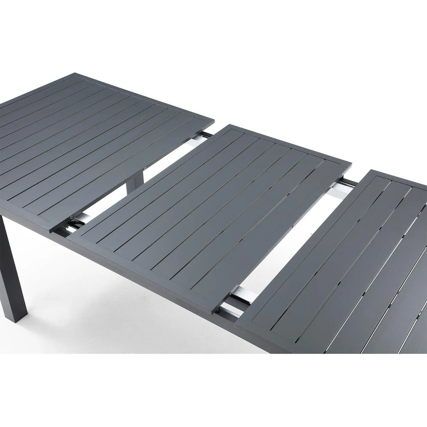 Alum Outdoor Extendable Dining Table