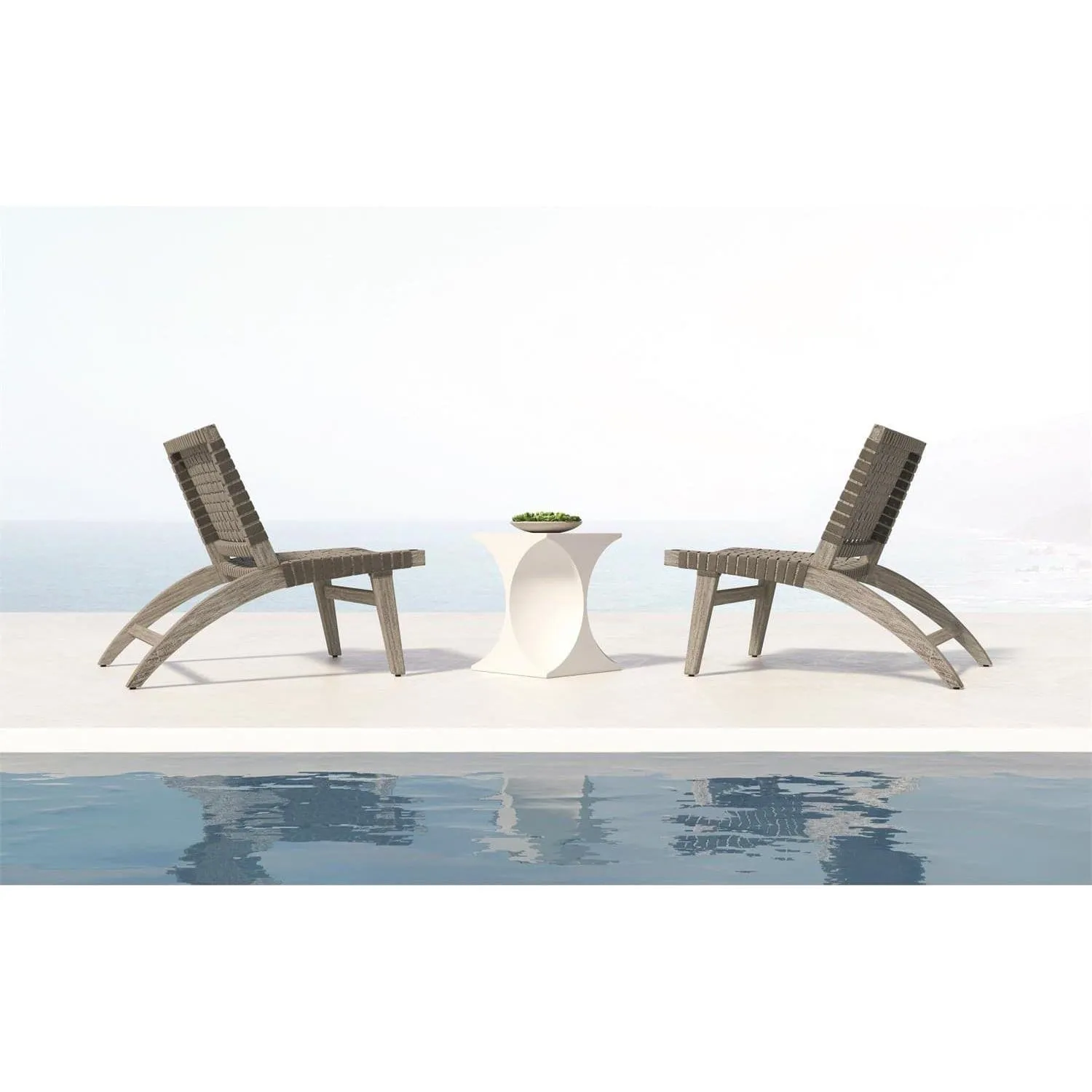Alvaro Outdoor Accent Table