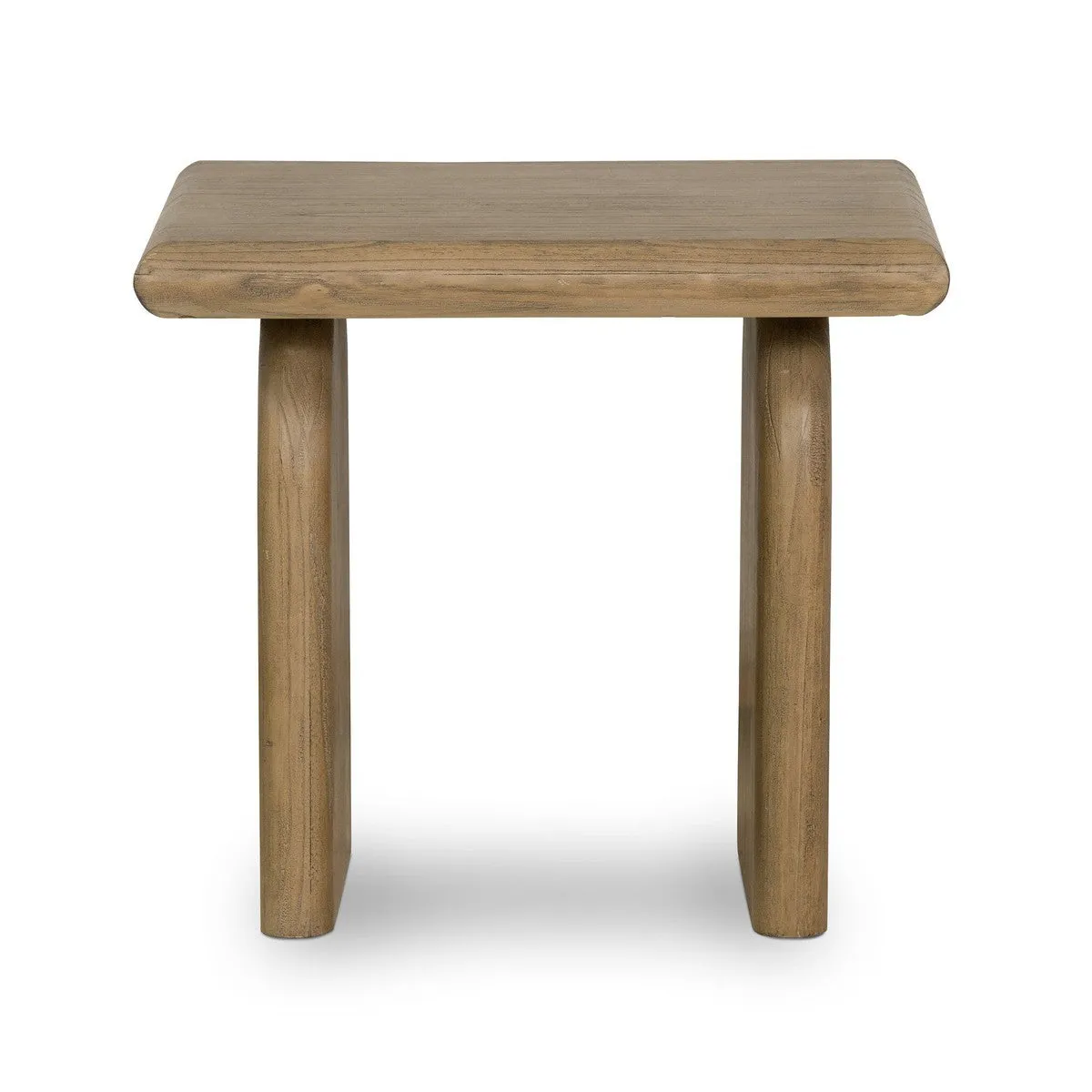 Amalfi End Table - Aged Drift Mindi