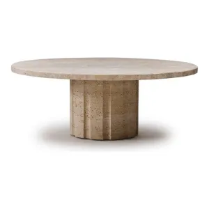 Amerigo Cocktail Table - Travertine
