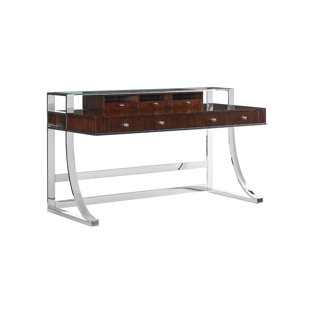 Andrea Writing Desk - Dark Brown
