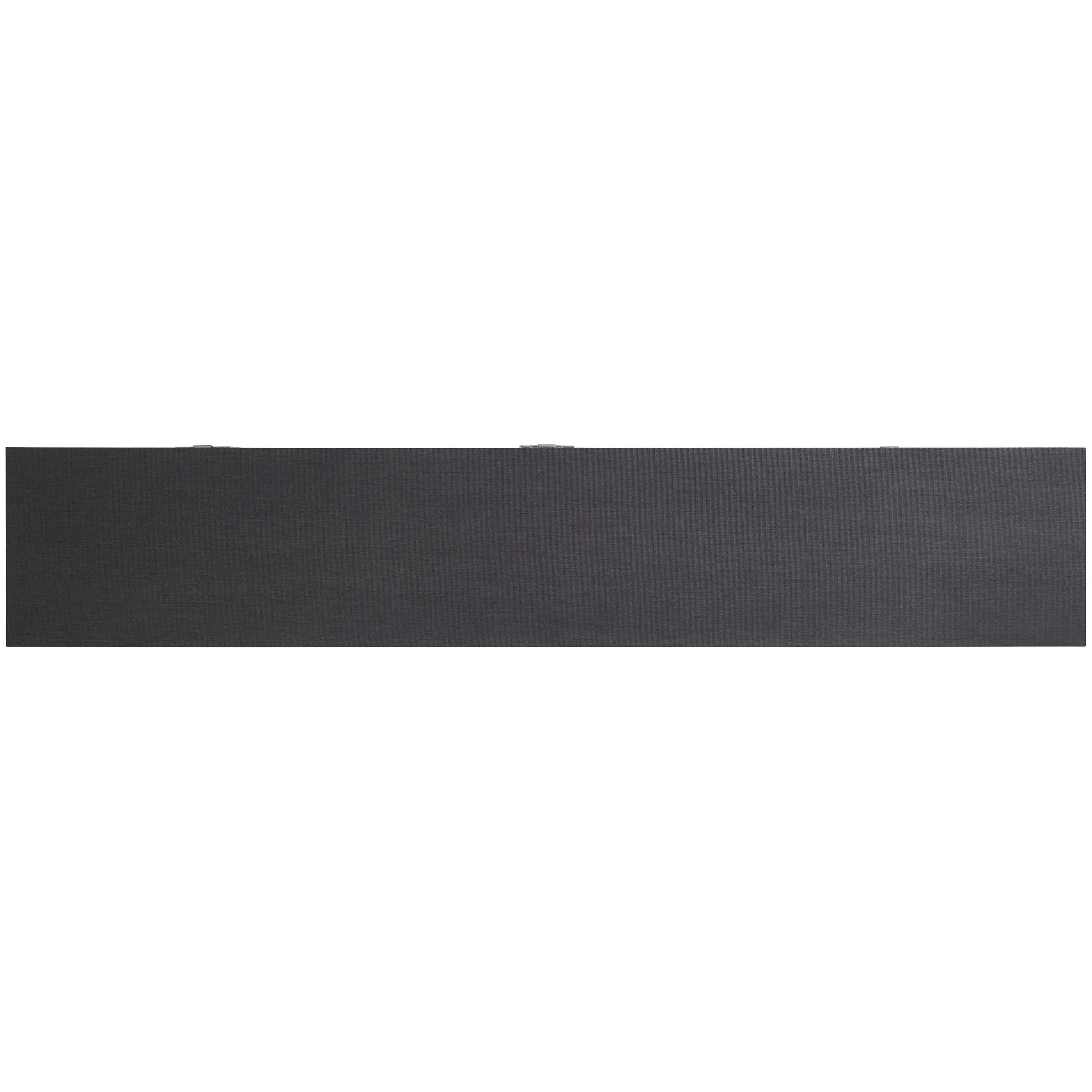 Anthology Linen Long Media Console - Gray