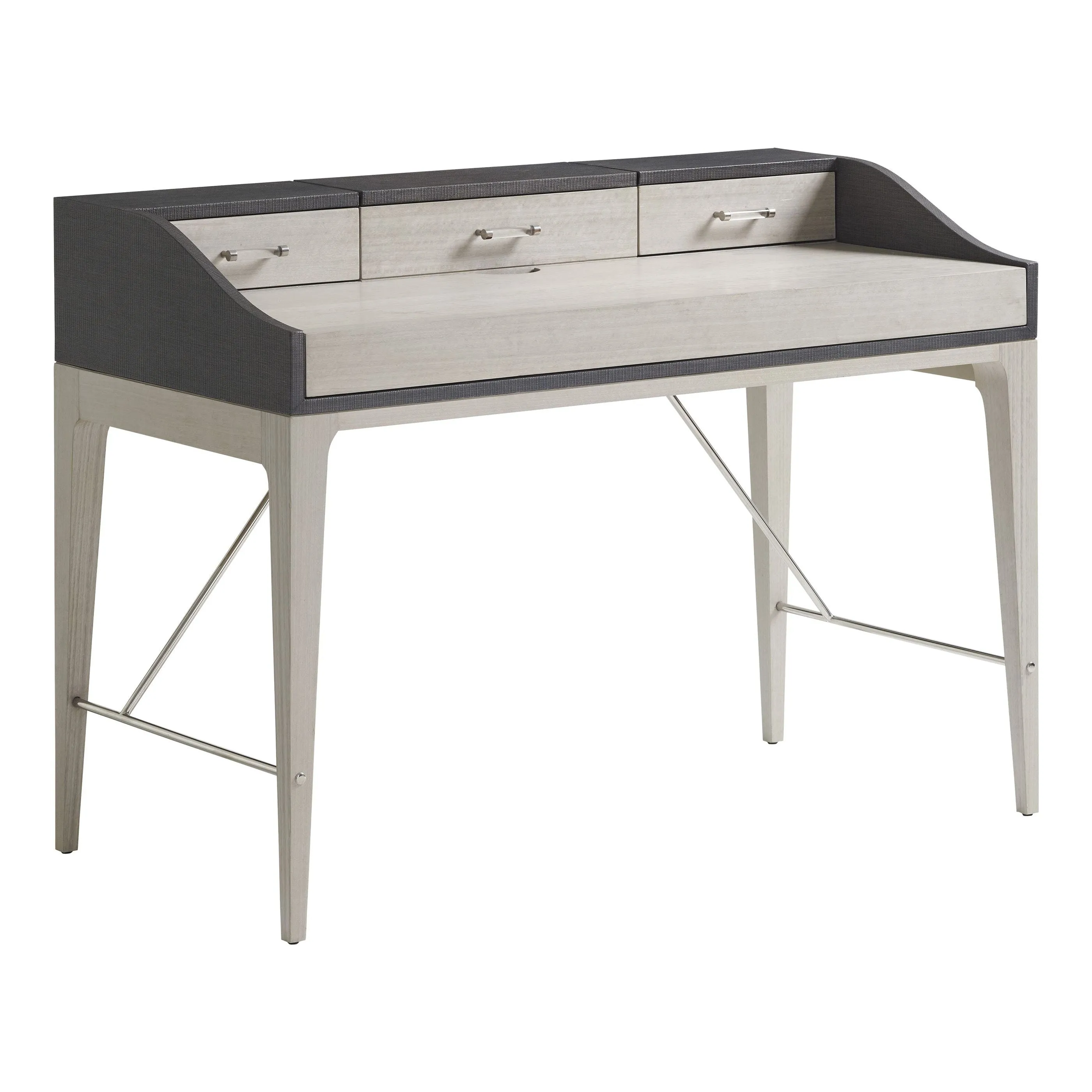 Anthology Linen Writing Desk - Gray