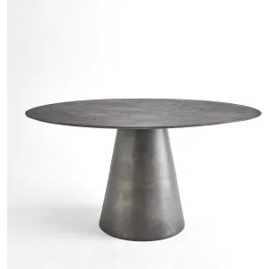 Apex Dining Table-Blackened Finish
