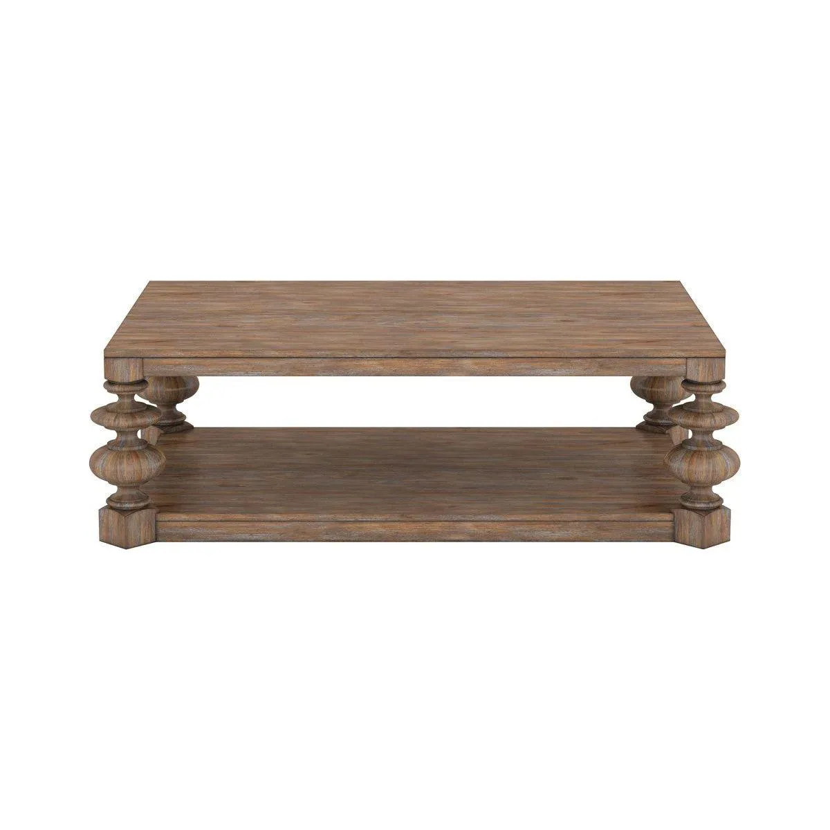Architrave Rectangular Cocktail Table - Brown