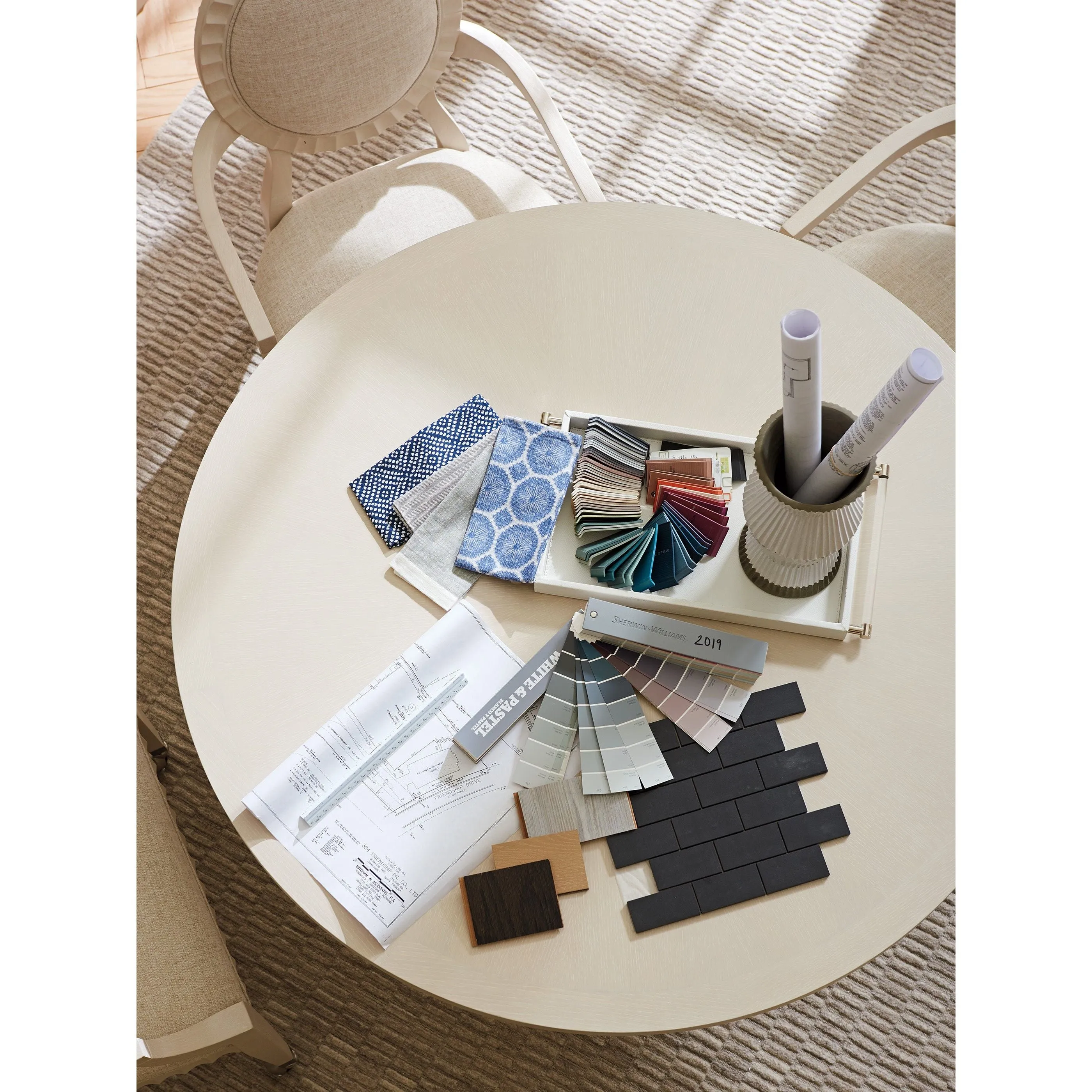 Artesia Game Table - Opaline