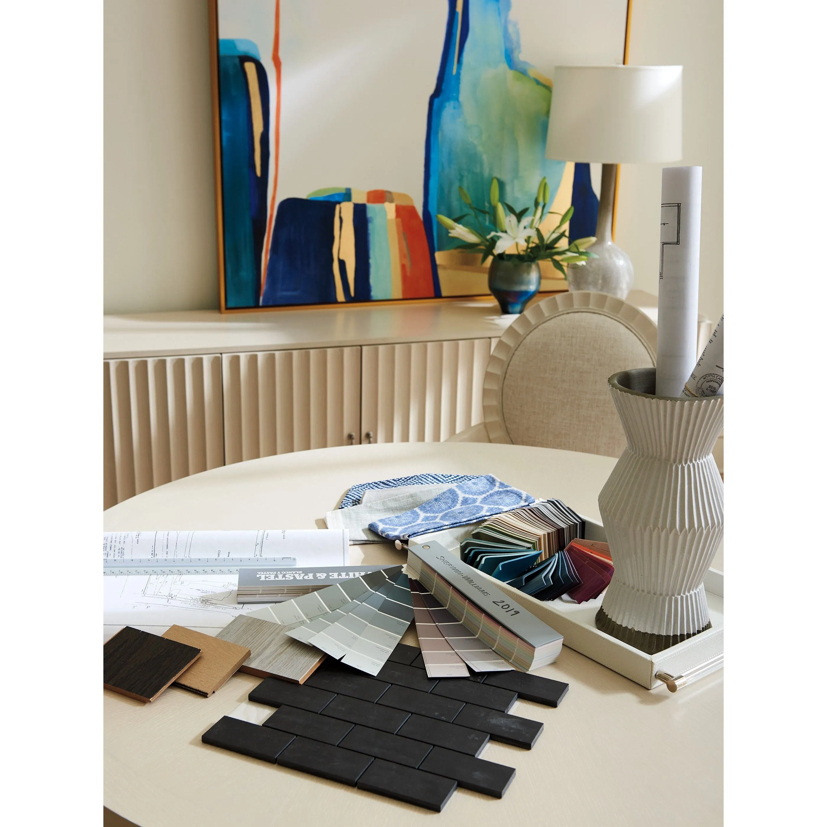 Artesia Game Table - Opaline