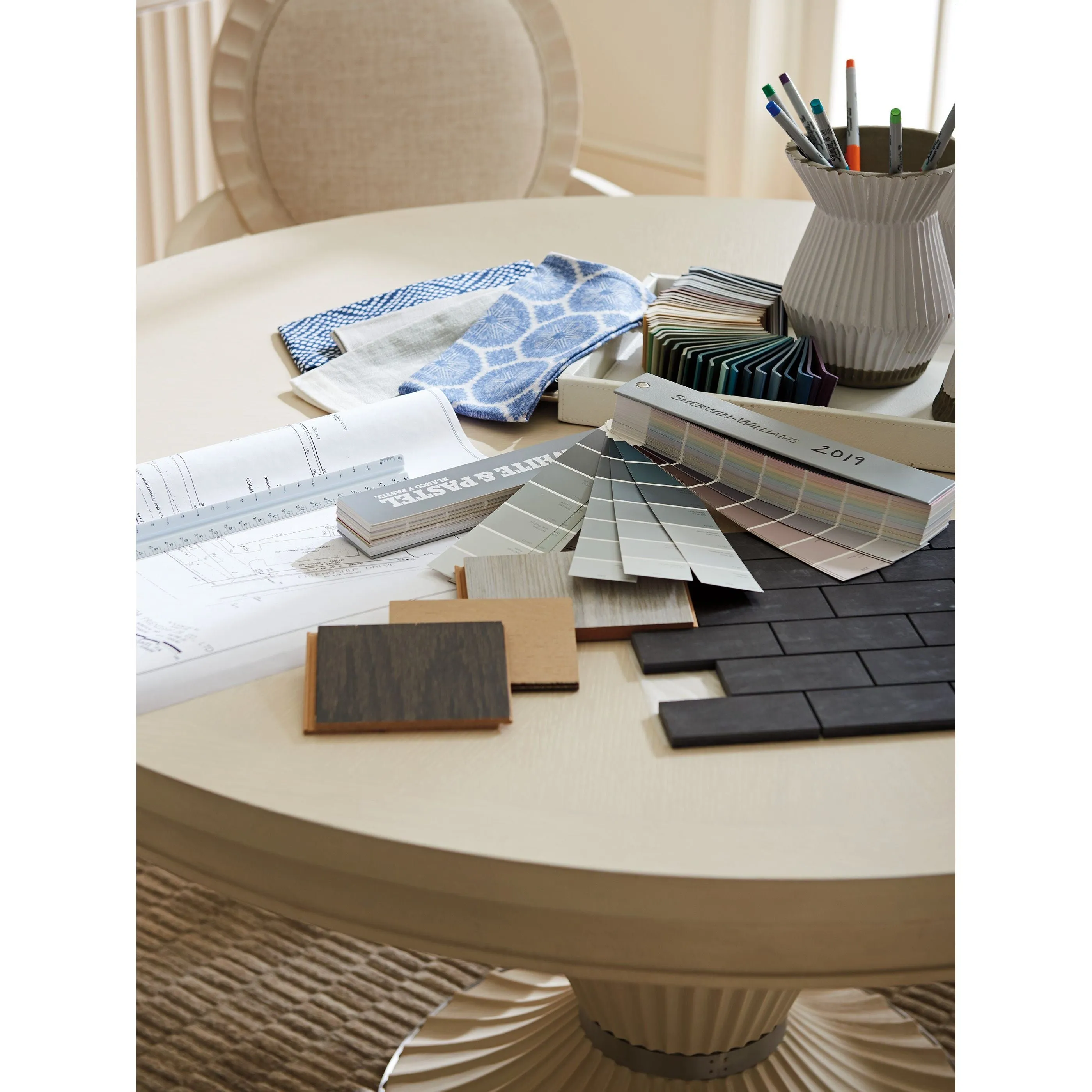Artesia Game Table - Opaline