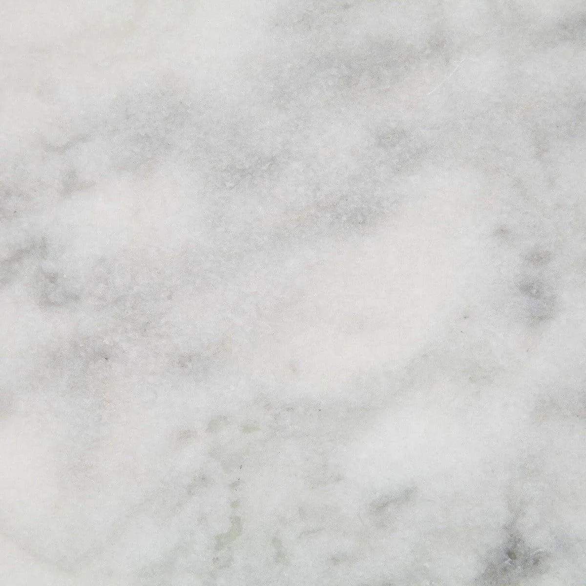 Ashbury Side Table - Polished White Marble