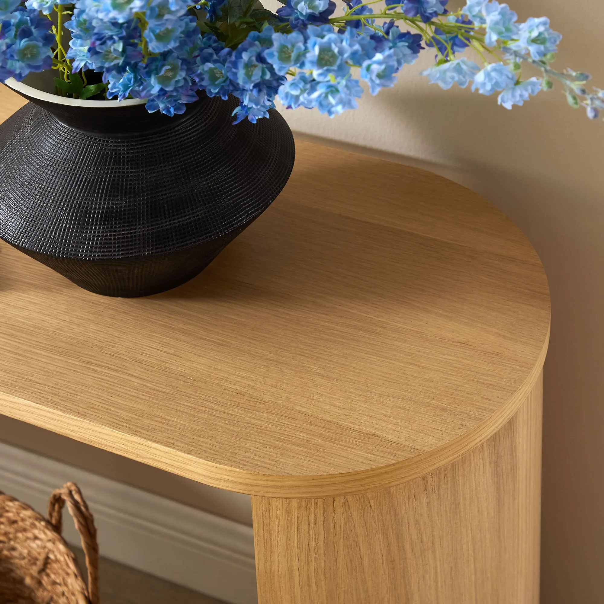 Aspect Oval Wood Entryway Console Table by Modway