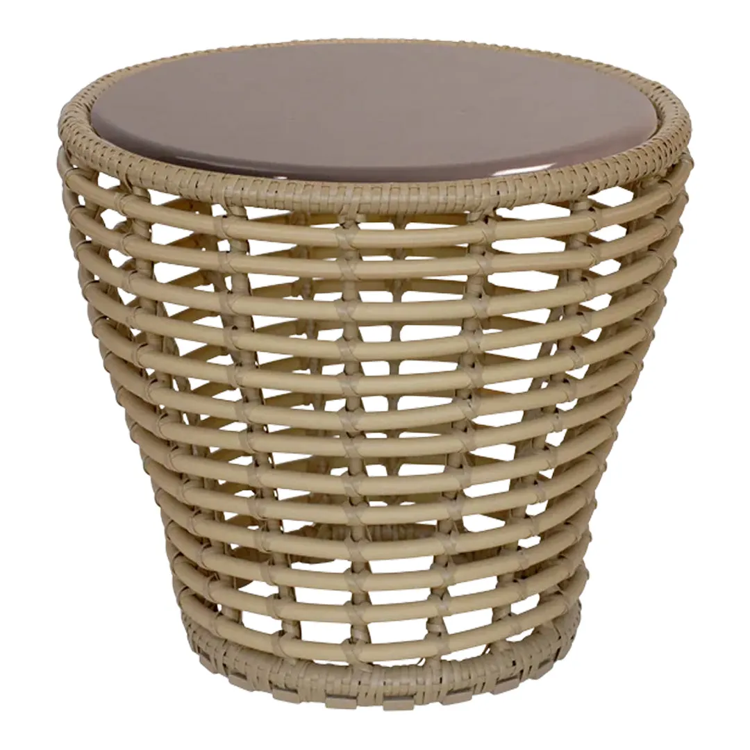 Basket Outdoor Coffee Table - Small