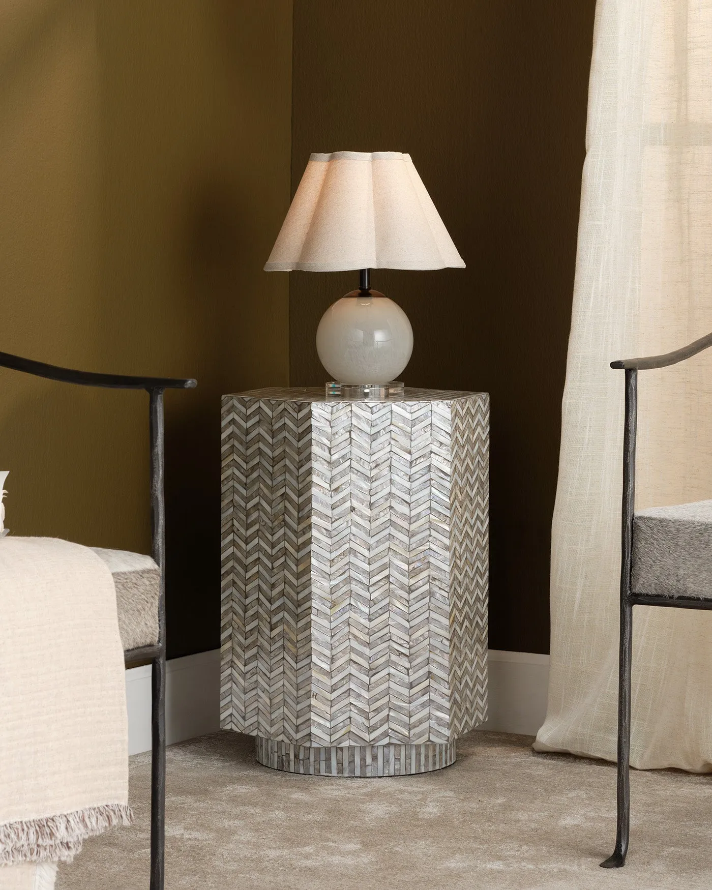Brando Hexagon Side Table