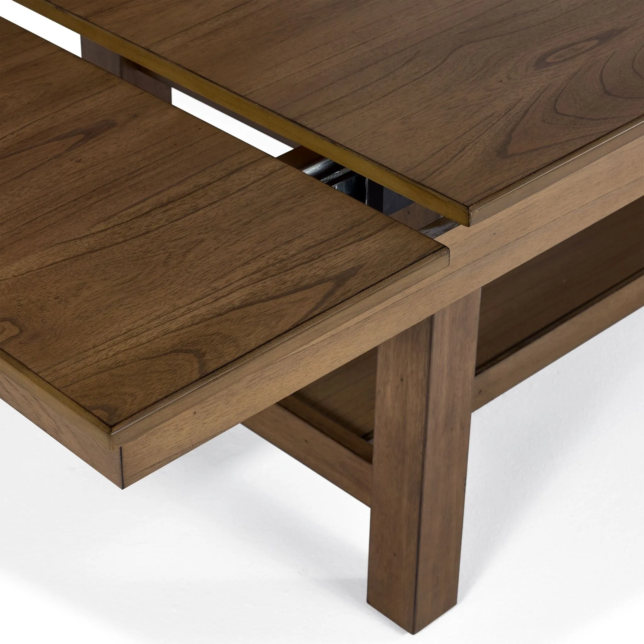 Brook Bay Extendable Dining Table - Sand , Brown