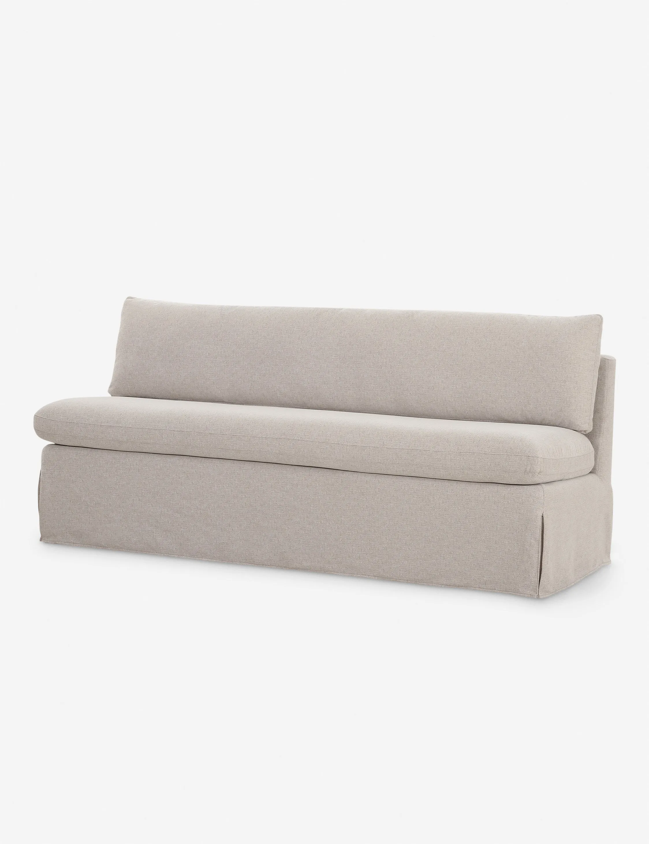 Carmella Slipcover Dining Bench