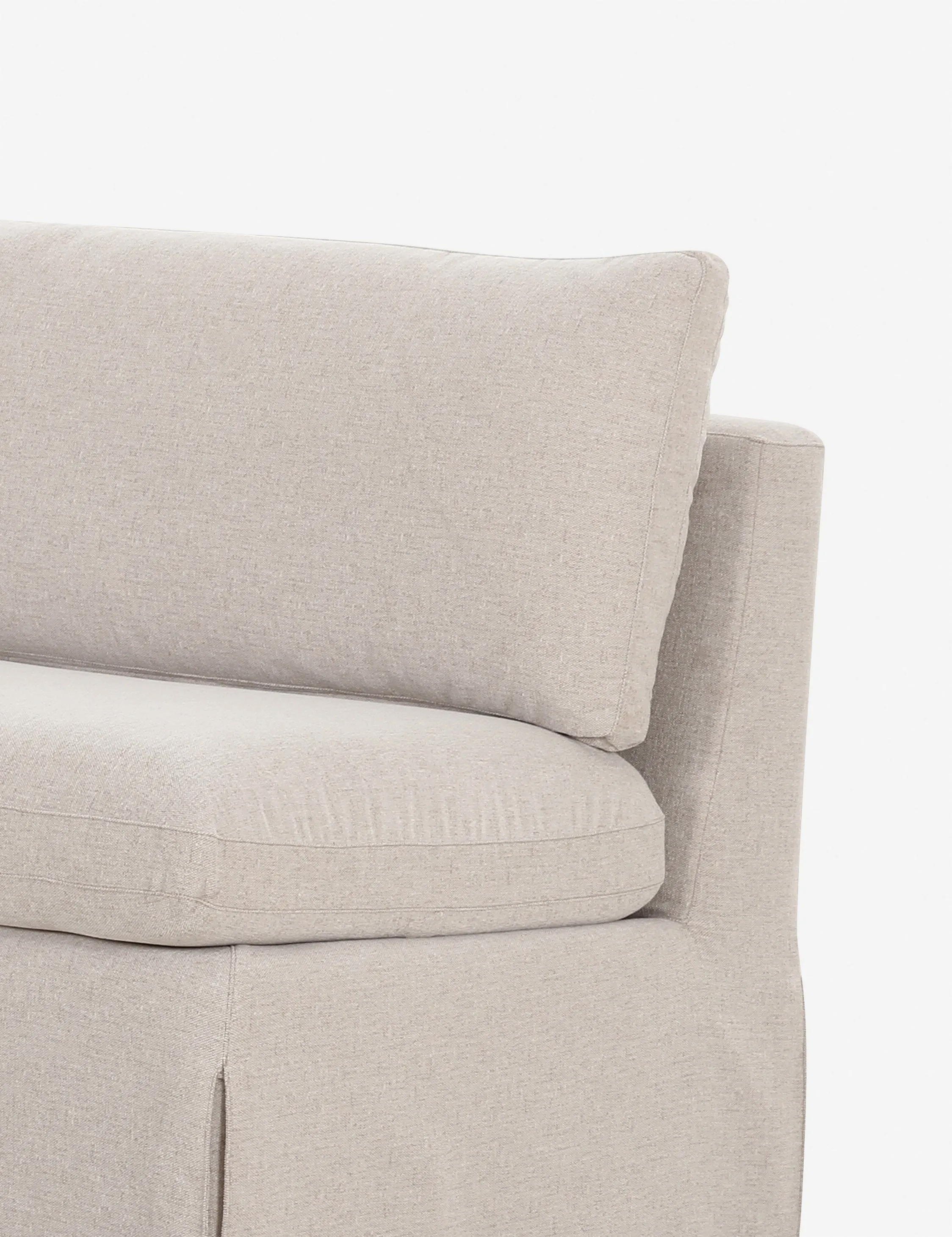 Carmella Slipcover Dining Bench