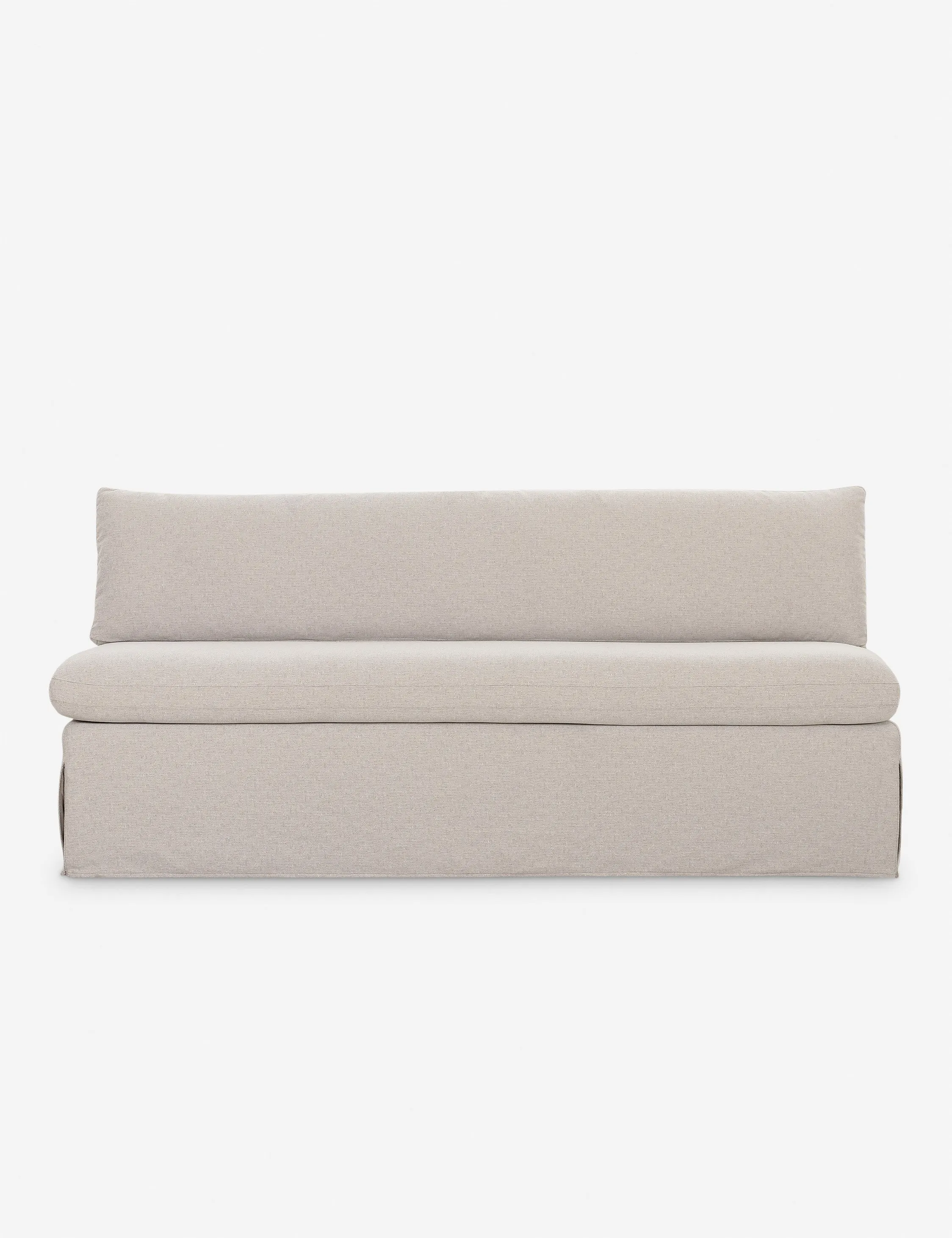 Carmella Slipcover Dining Bench