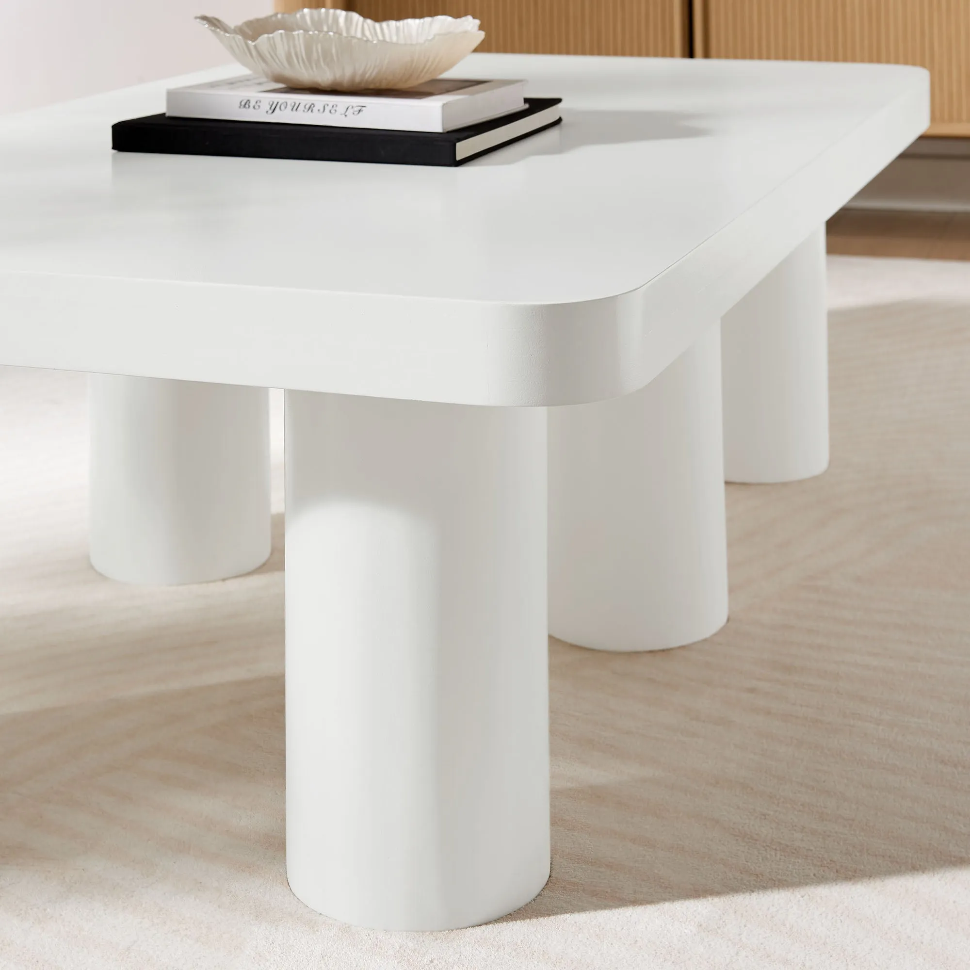 Cleo 54” Rectangular Coffee Table by Modway