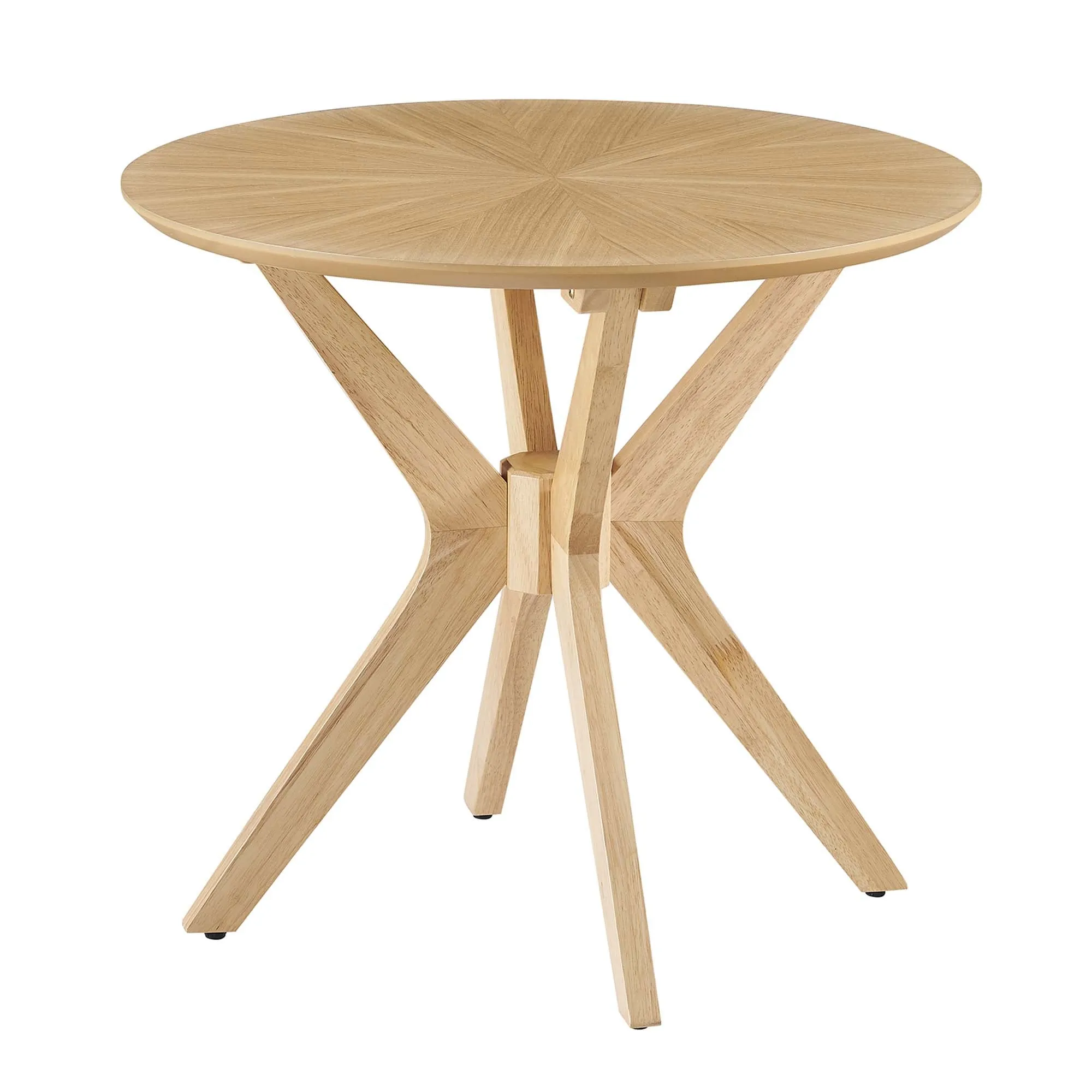 Crossroads 24” Round Wood Side Table by Modway