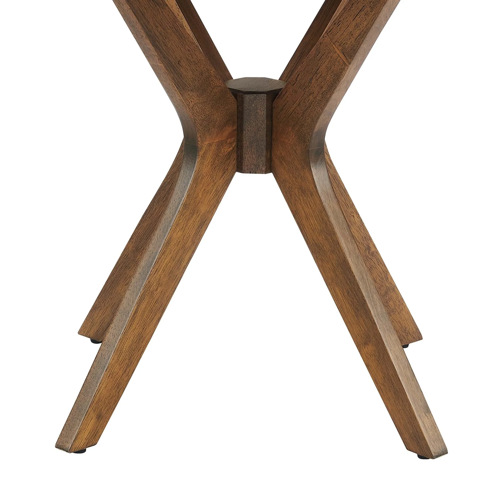 Crossroads 24” Round Wood Side Table by Modway