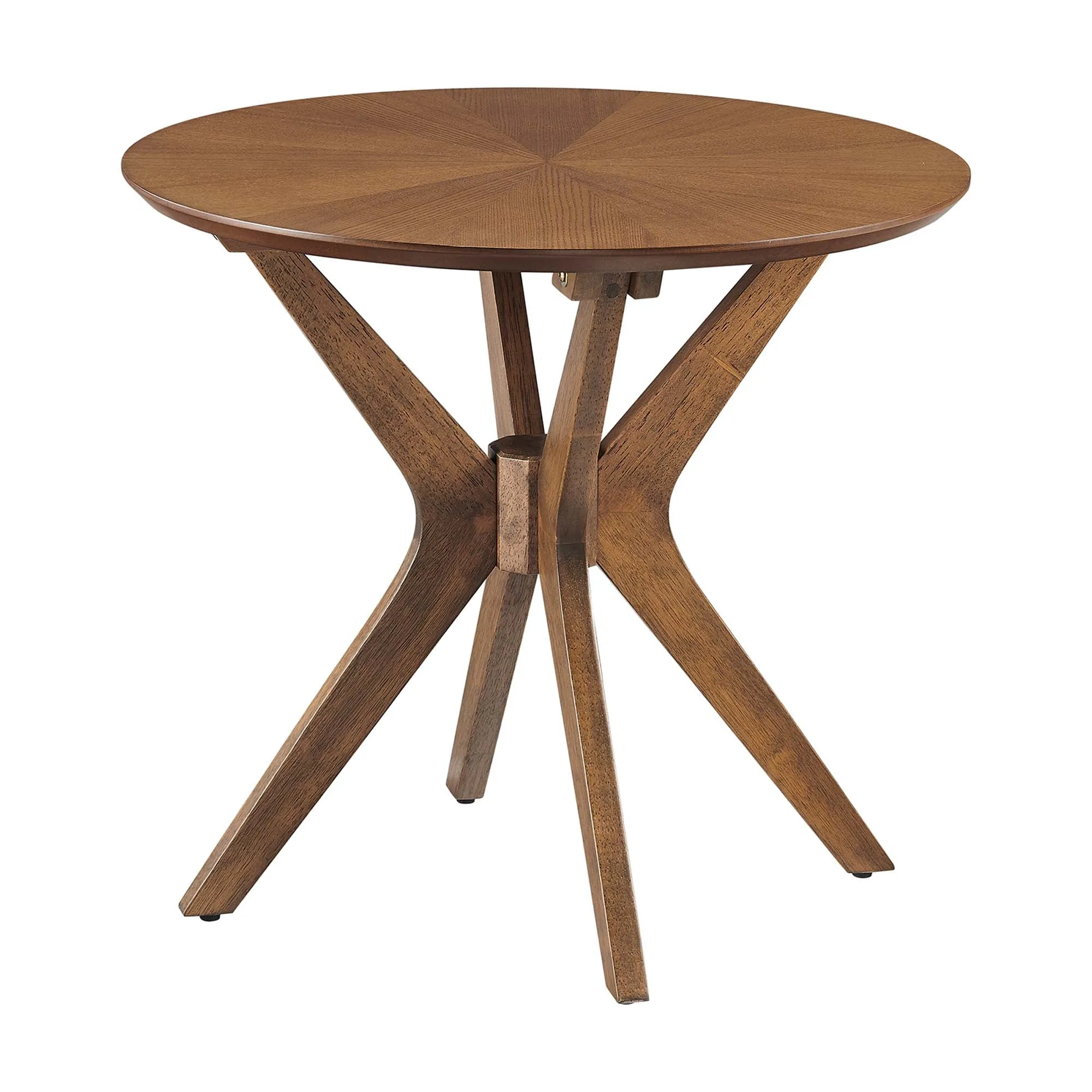 Crossroads 24” Round Wood Side Table by Modway
