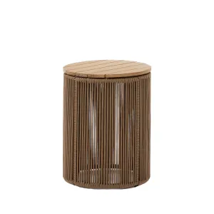 Dandara Outdoor Side Table - Beige