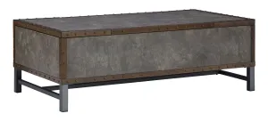 Derrylin Brown Lift Top Cocktail Table