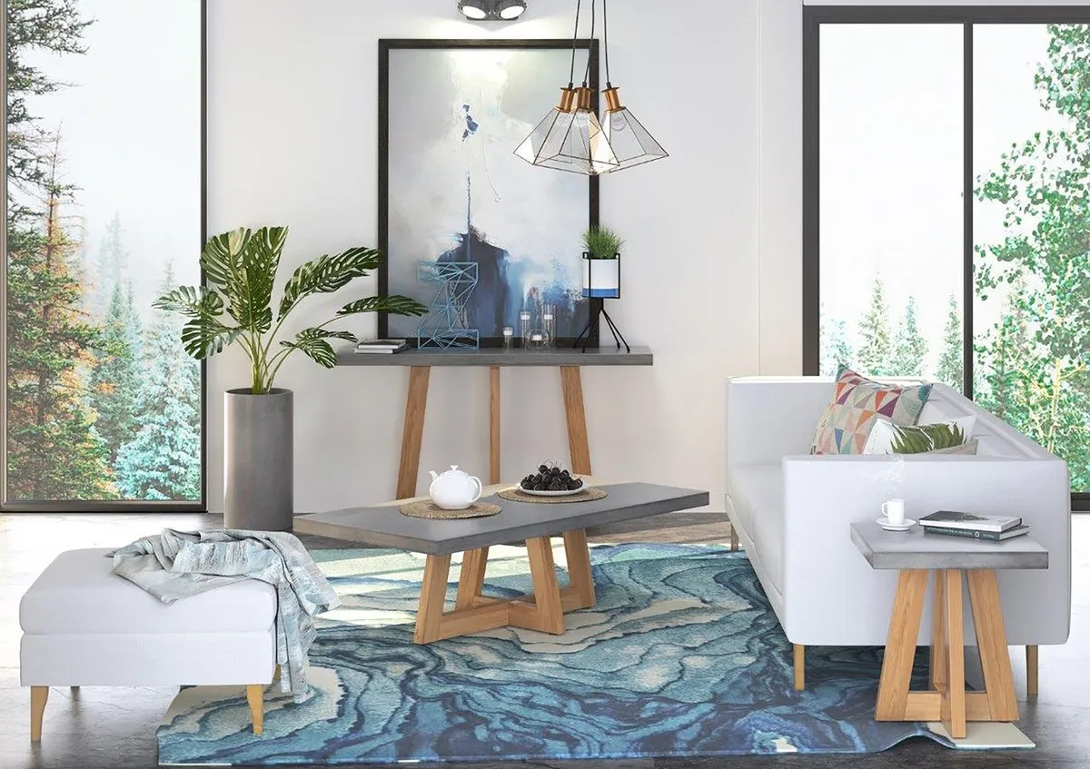 Ezra Rectangular Coffee Table