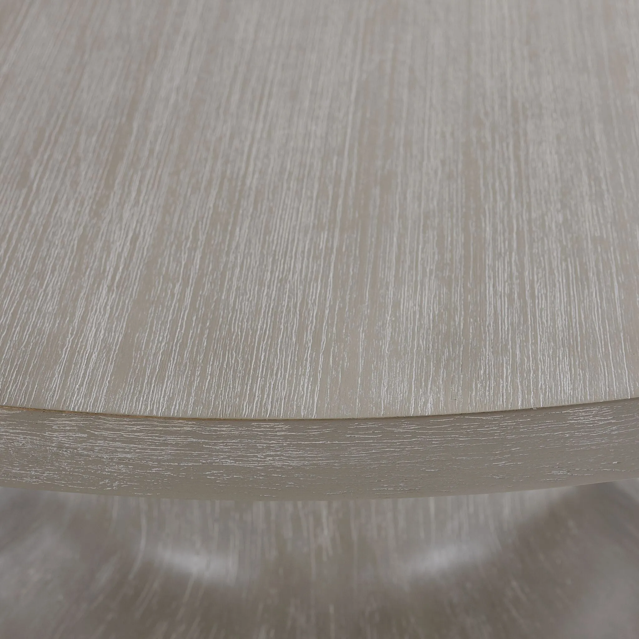 Fresh Perspective Turin 38" Round Coffee Table - Grey