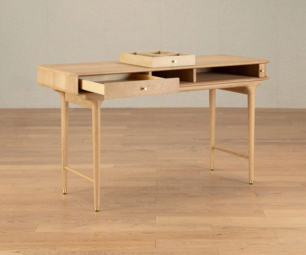 Hendrick Desk II - White Oak