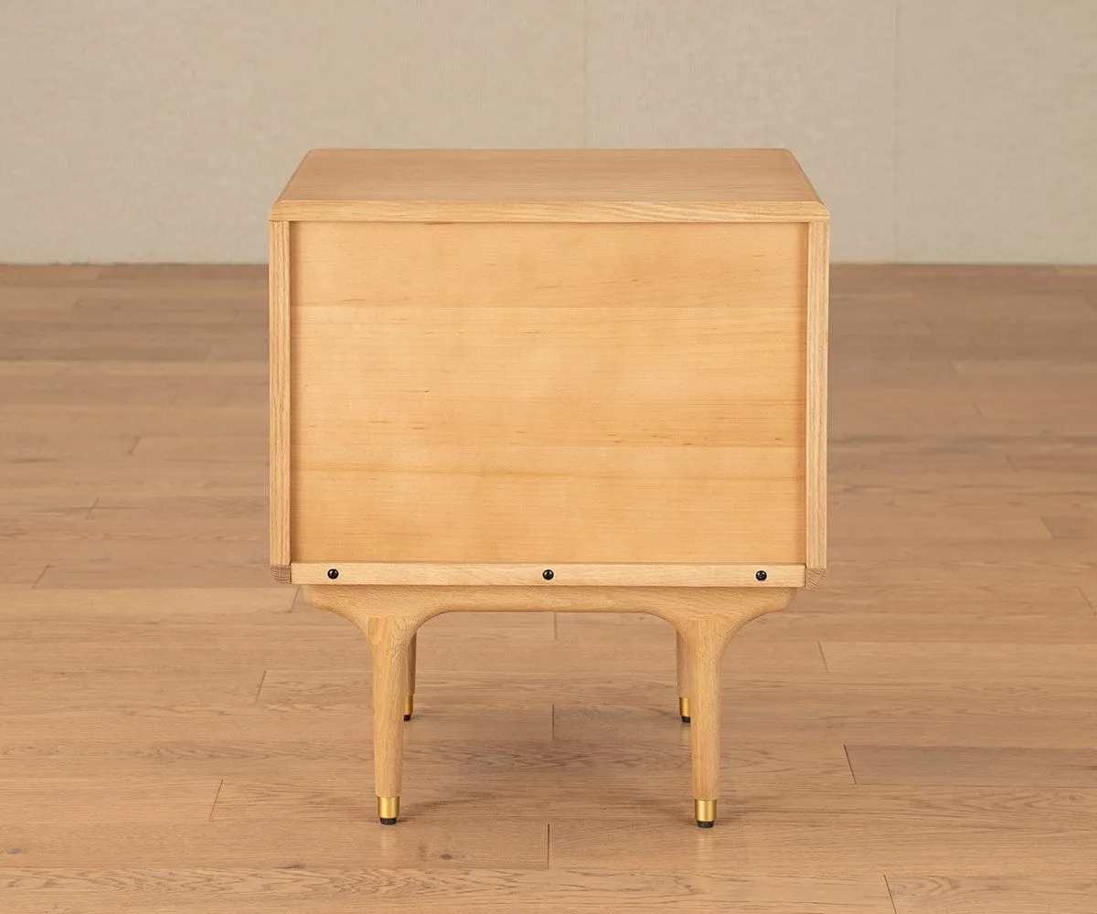 Hendrick Nightstand II - White Oak