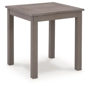 Hillside Barn Brown Square End Table