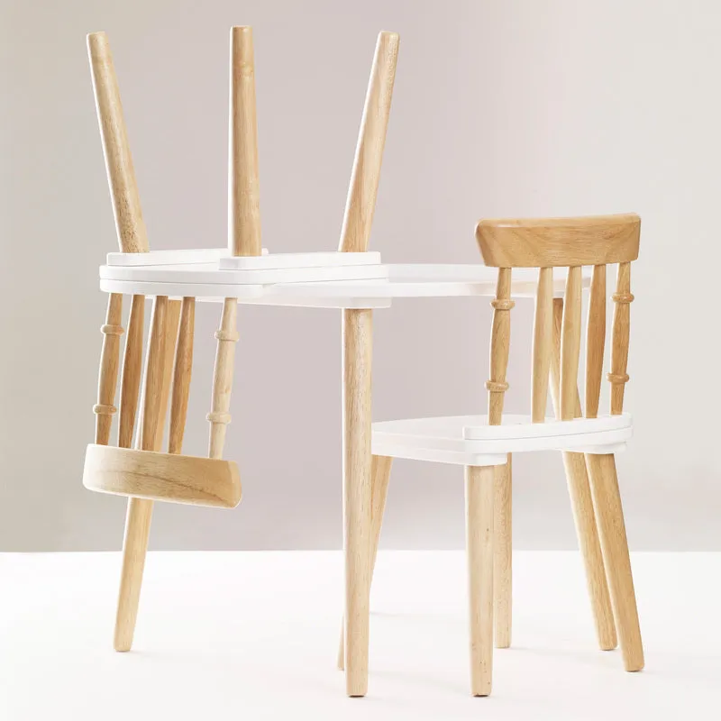 Honeybake Spindle Table and Chairs