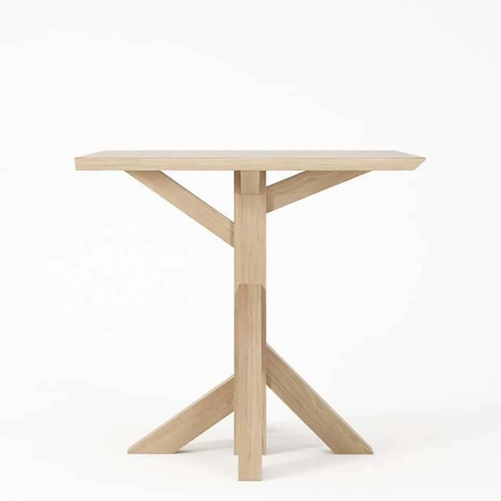 Ki Square Dining Table 80cm Oak