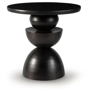 Kurtson Bronze Finish Accent Table