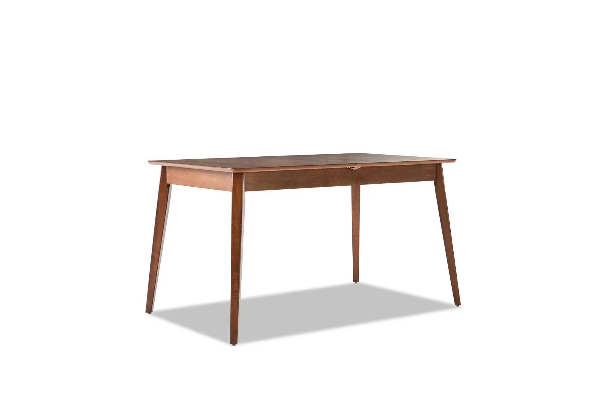 Lenard 5-Piece Extendable Dining Set - Walnut