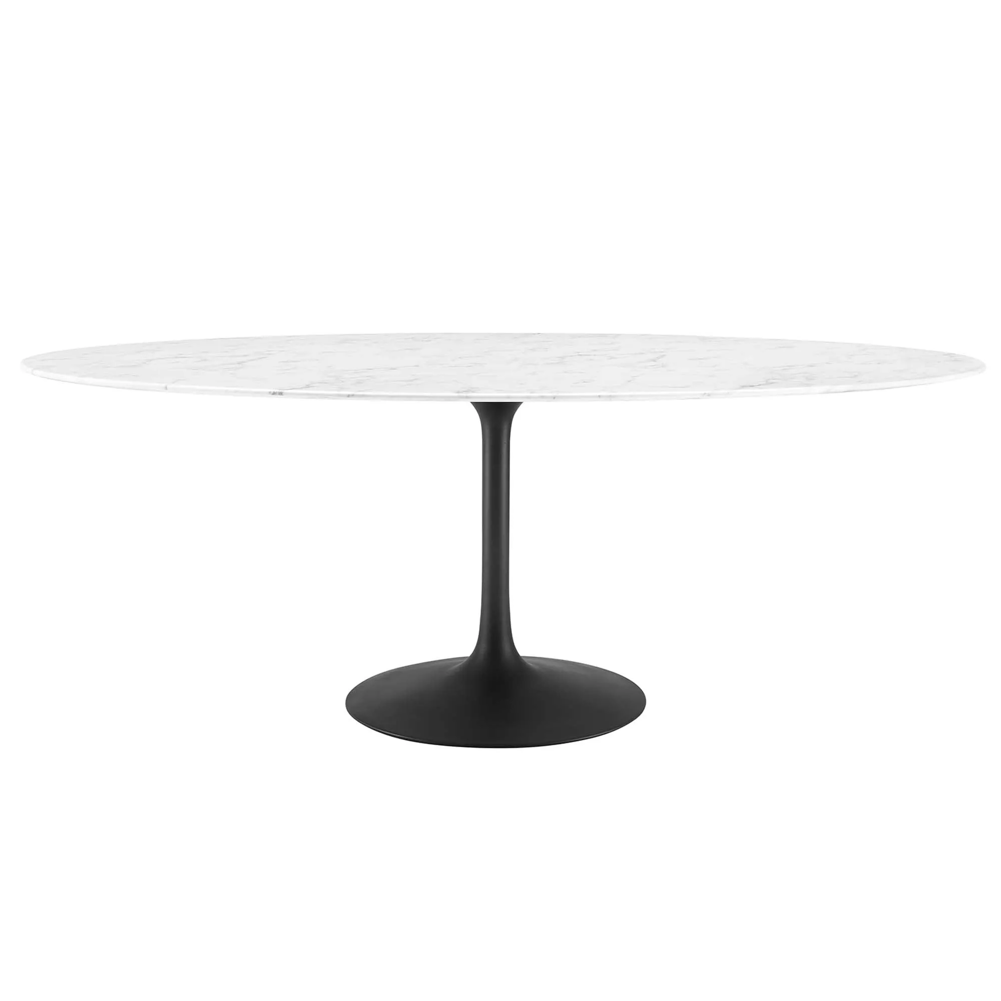 Lippa Oval Artificial Marble Dining Table by Modway