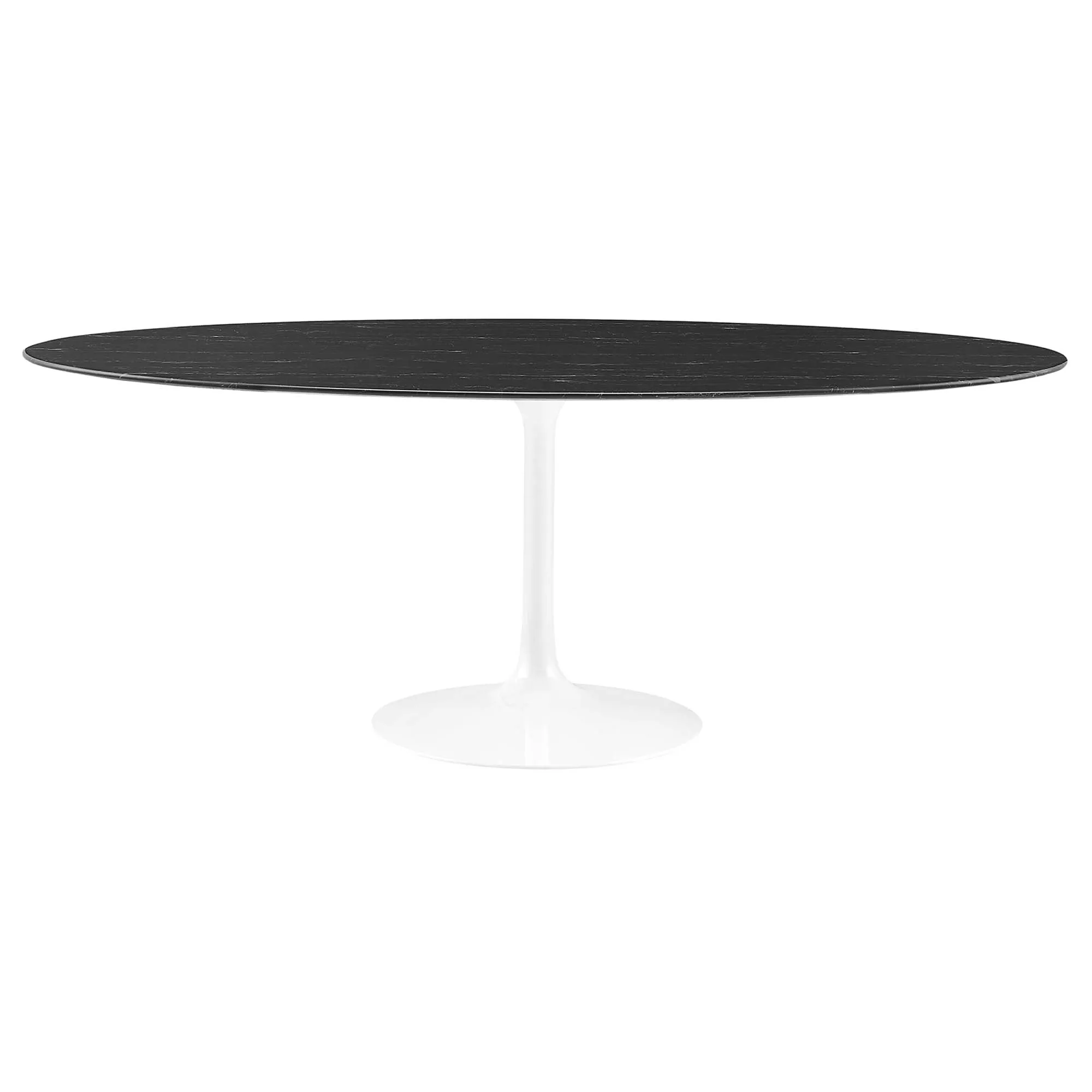 Lippa Oval Artificial Marble Dining Table by Modway
