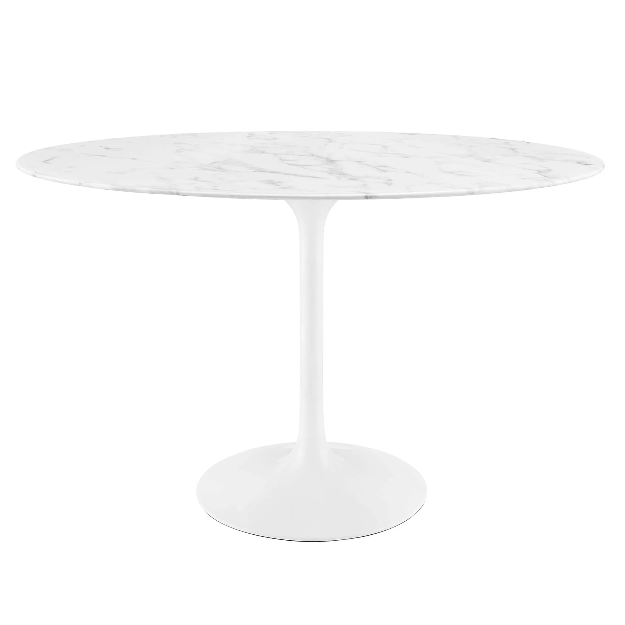 Lippa Oval Artificial Marble Dining Table by Modway