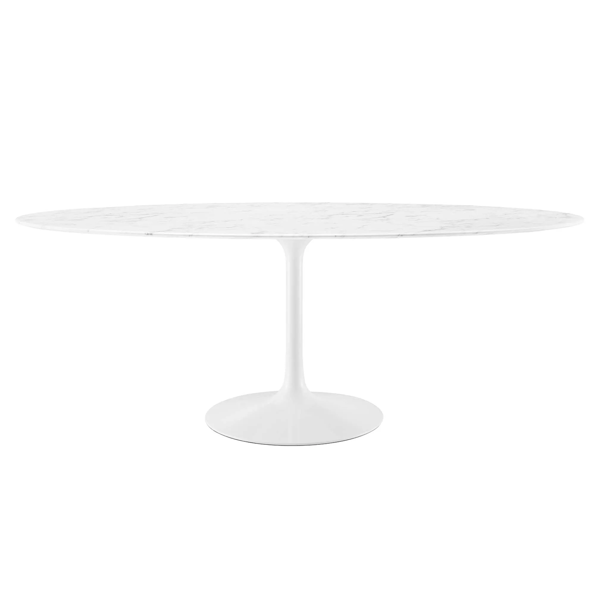 Lippa Oval Artificial Marble Dining Table by Modway