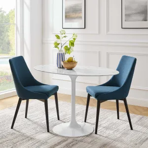 Lippa Oval Artificial Marble Dining Table by Modway