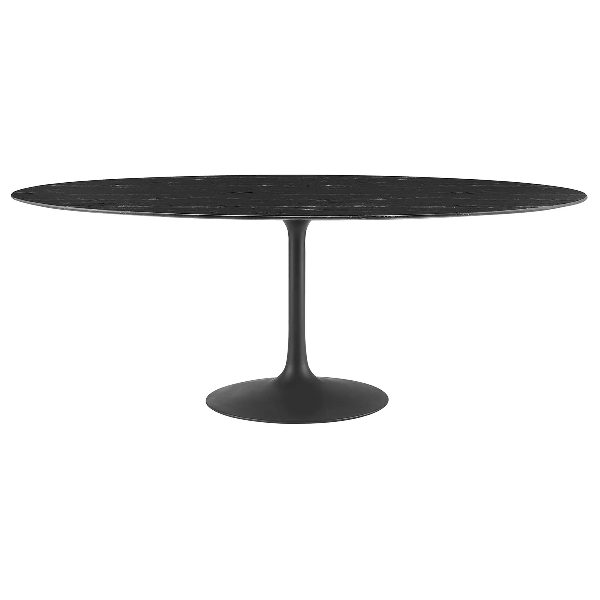 Lippa Oval Artificial Marble Dining Table by Modway