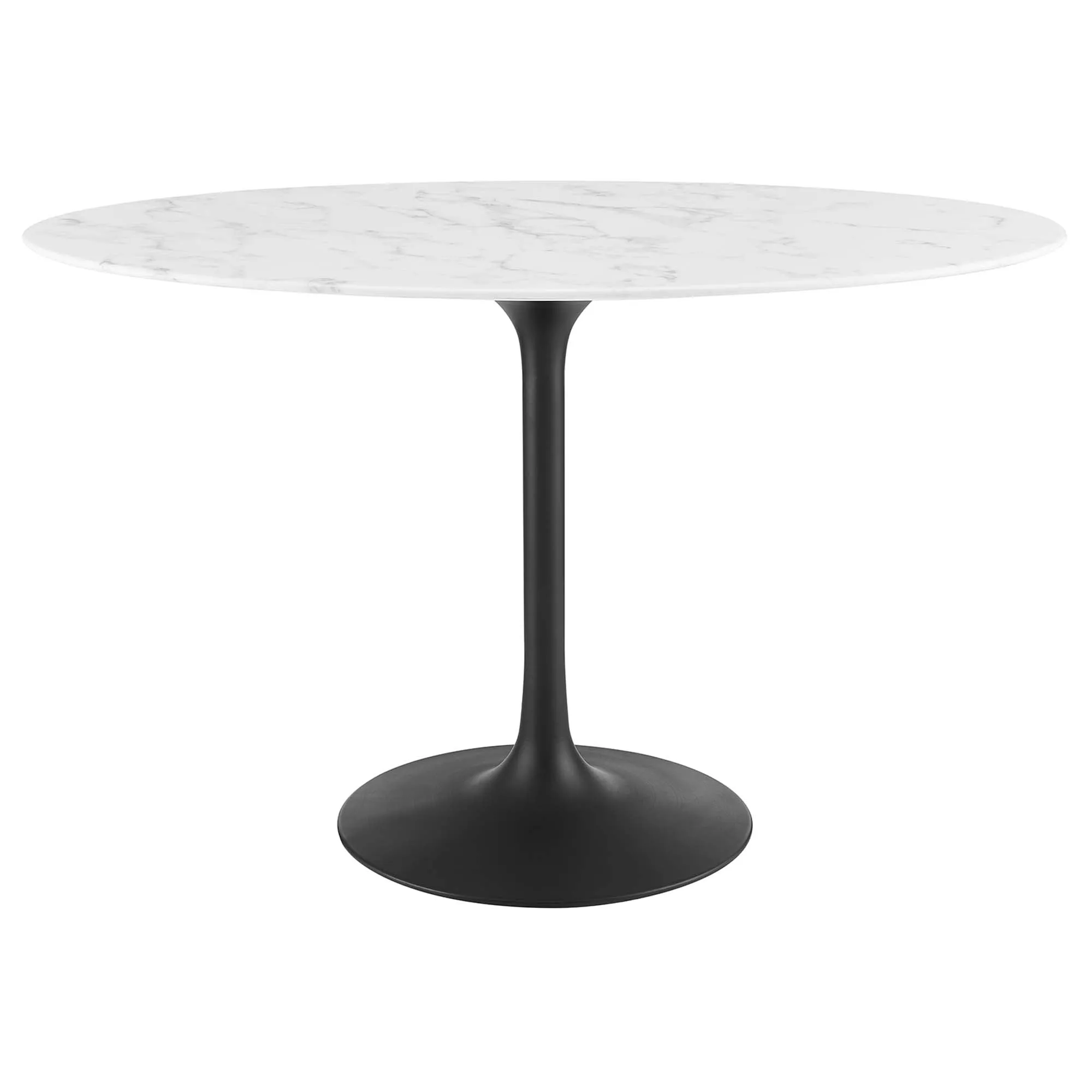 Lippa Oval Artificial Marble Dining Table by Modway
