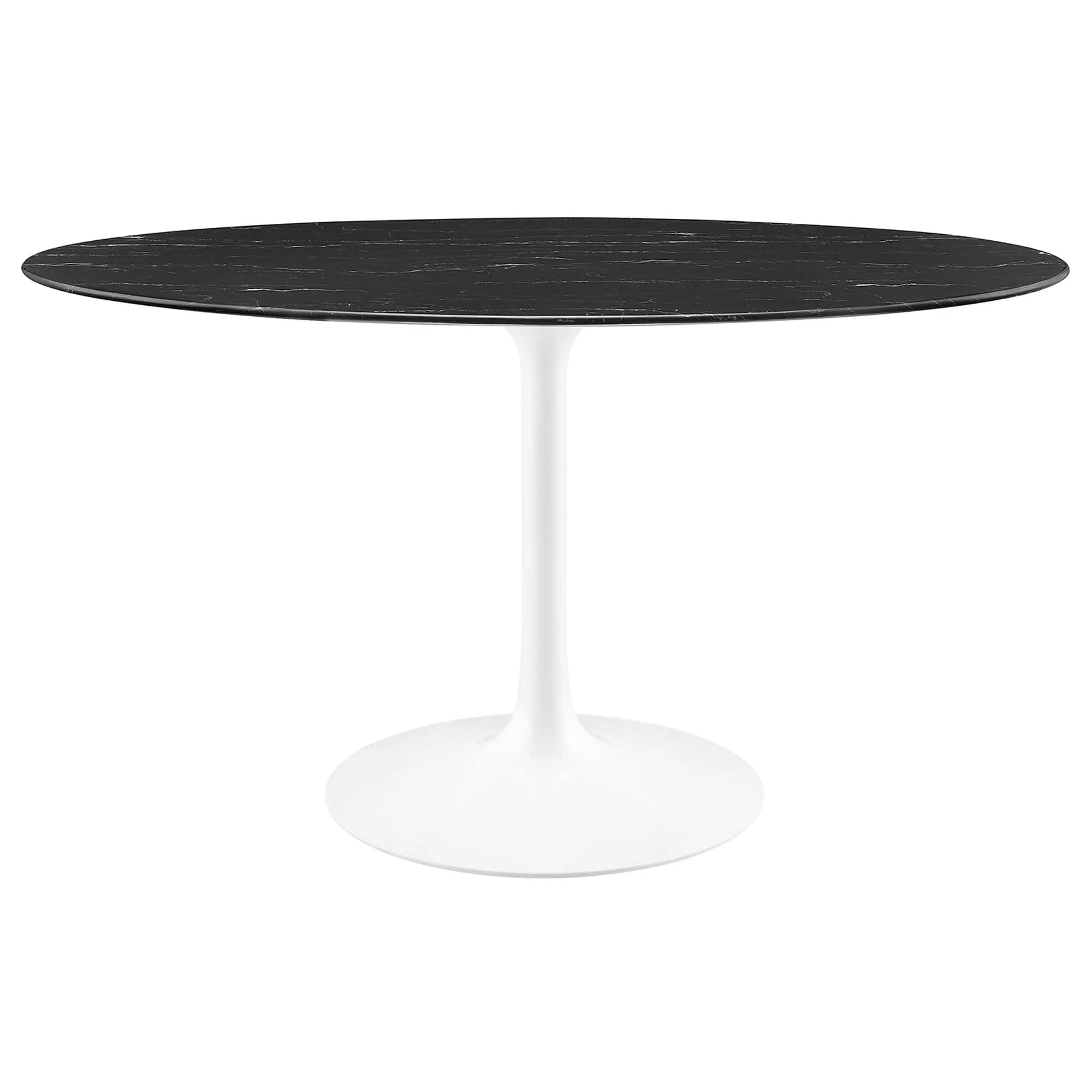Lippa Oval Artificial Marble Dining Table by Modway