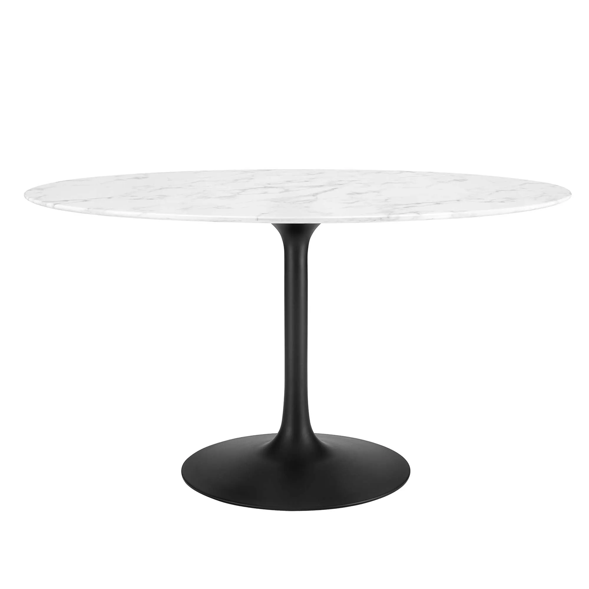 Lippa Oval Artificial Marble Dining Table by Modway