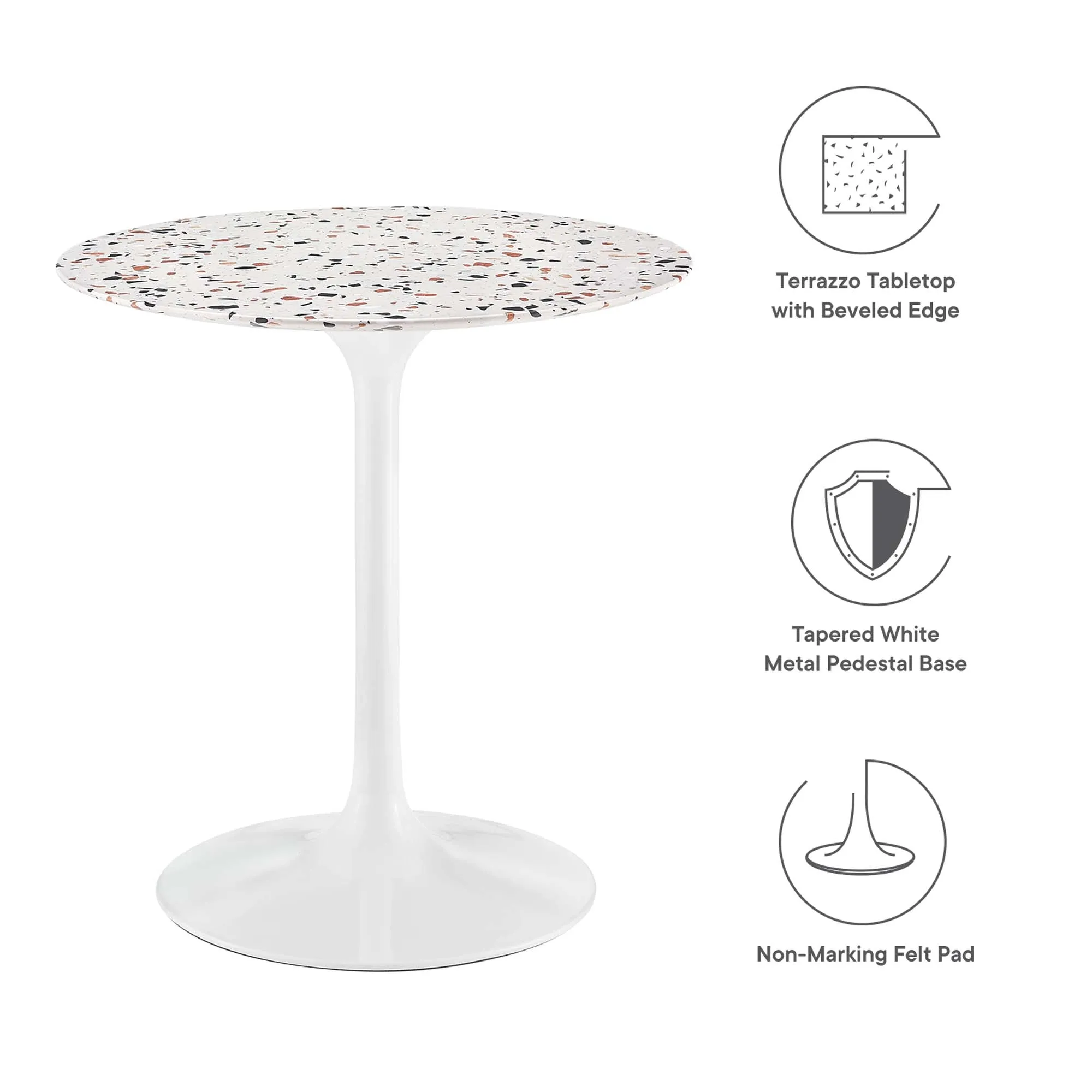 Lippa Round 28" Dining Table by Modway